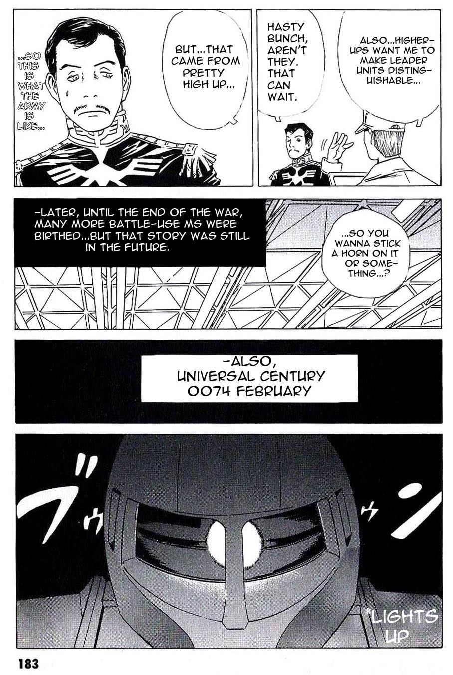 Developers - Mobile Suit Gundam: Before the One Year War chapter 12 page 13
