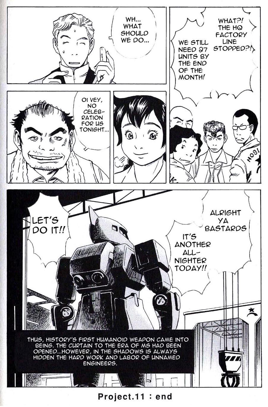 Developers - Mobile Suit Gundam: Before the One Year War chapter 12 page 16