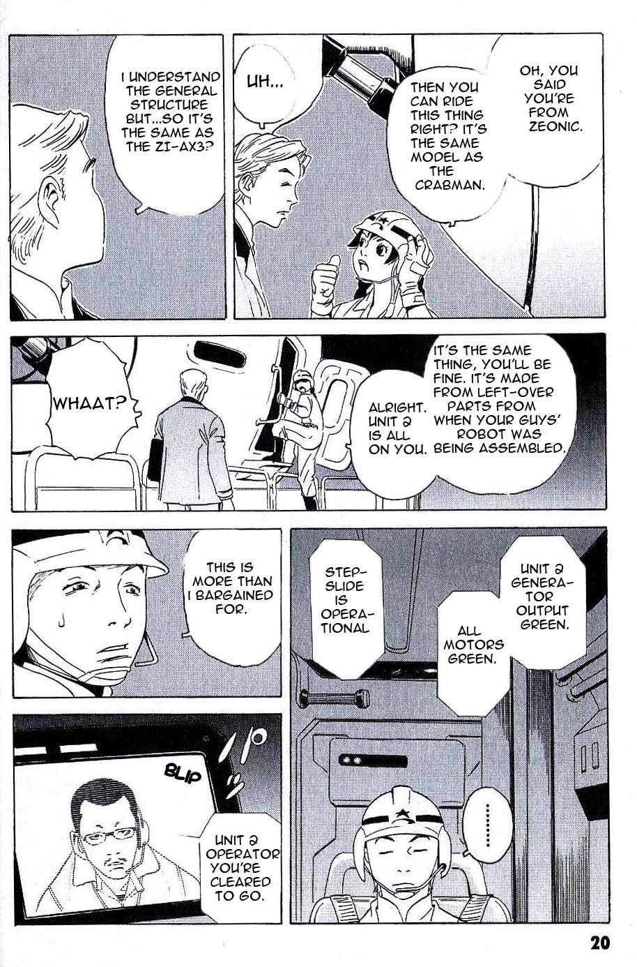 Developers - Mobile Suit Gundam: Before the One Year War chapter 2 page 19