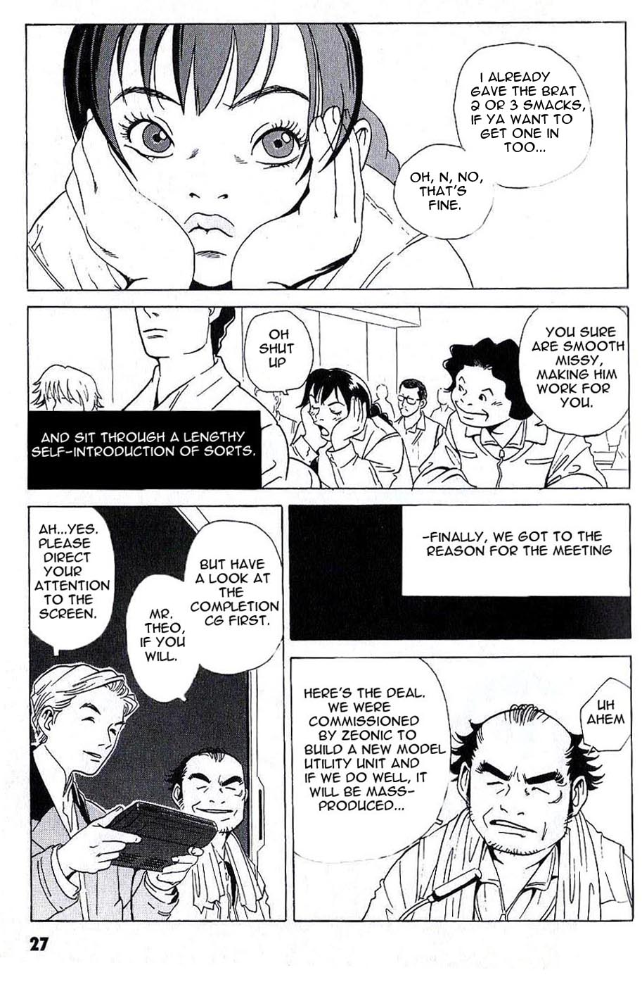 Developers - Mobile Suit Gundam: Before the One Year War chapter 3 page 4