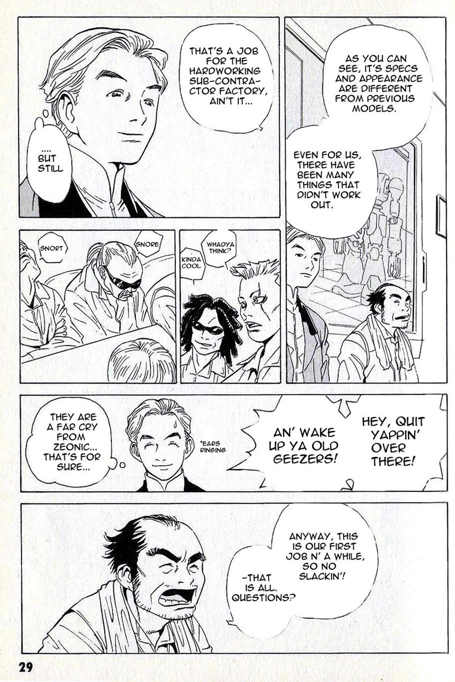 Developers - Mobile Suit Gundam: Before the One Year War chapter 3 page 6