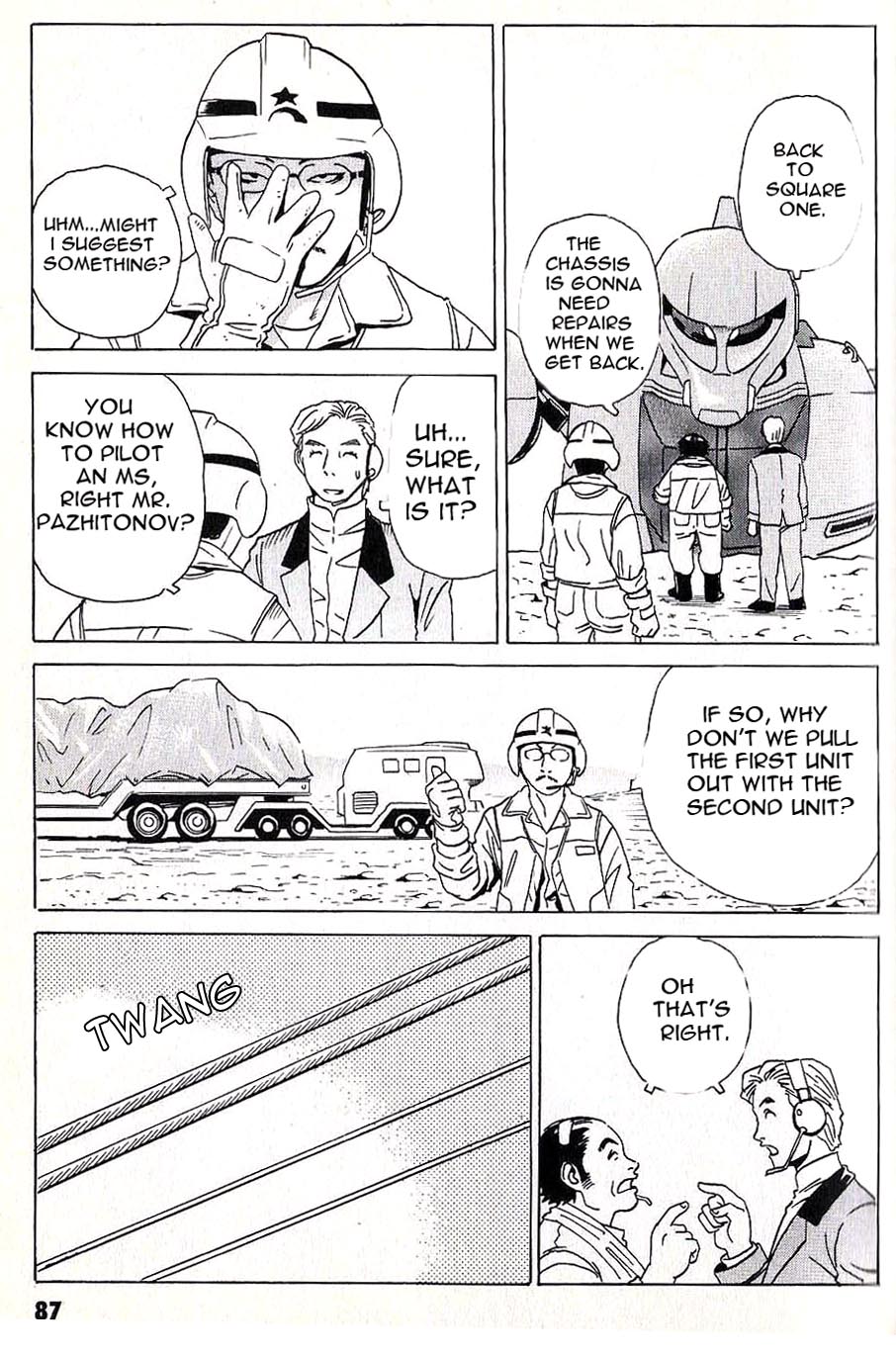 Developers - Mobile Suit Gundam: Before the One Year War chapter 6 page 16
