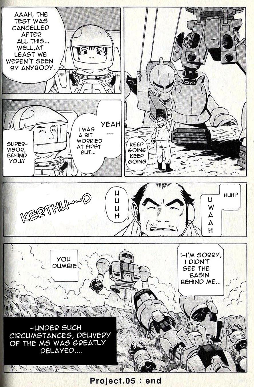 Developers - Mobile Suit Gundam: Before the One Year War chapter 6 page 17