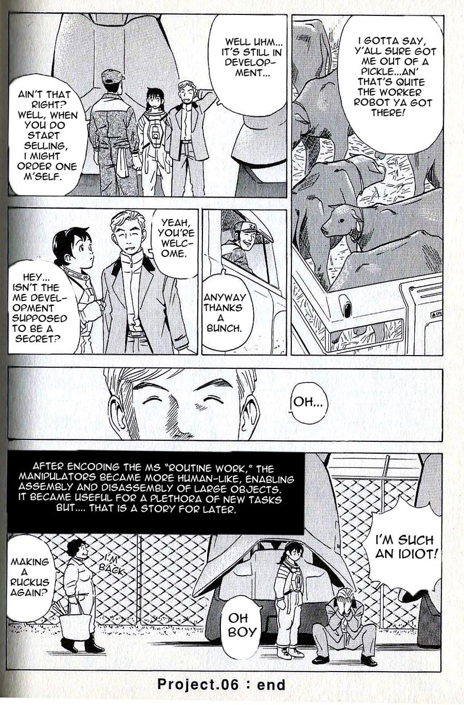 Developers - Mobile Suit Gundam: Before the One Year War chapter 7 page 17
