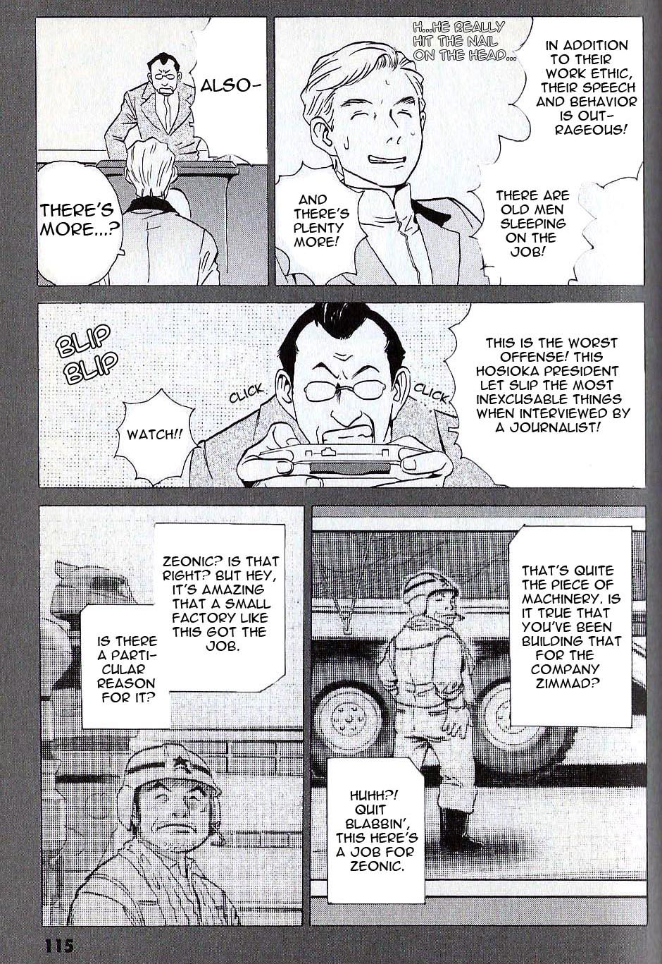 Developers - Mobile Suit Gundam: Before the One Year War chapter 8 page 10