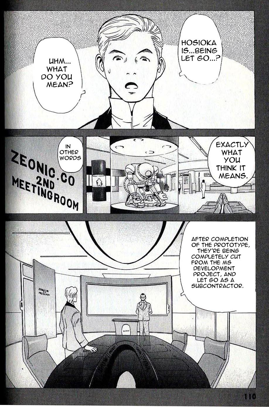 Developers - Mobile Suit Gundam: Before the One Year War chapter 8 page 5