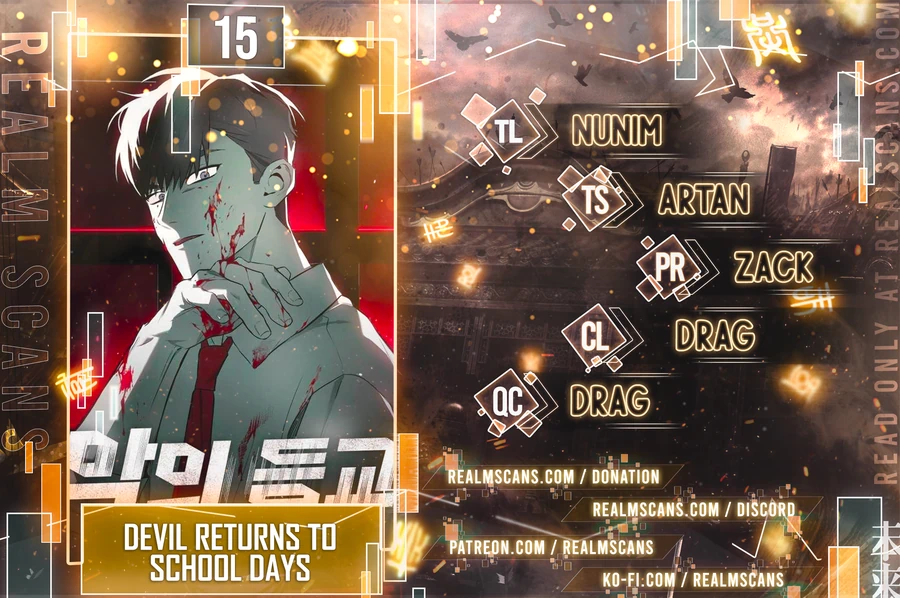 Devil Returns To School Days chapter 15 page 1