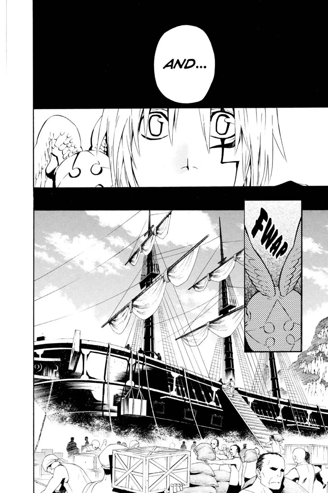 D.Gray-man chapter 0 page 8