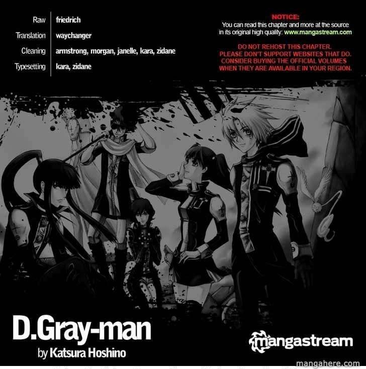 D.Gray-man chapter 206 page 2