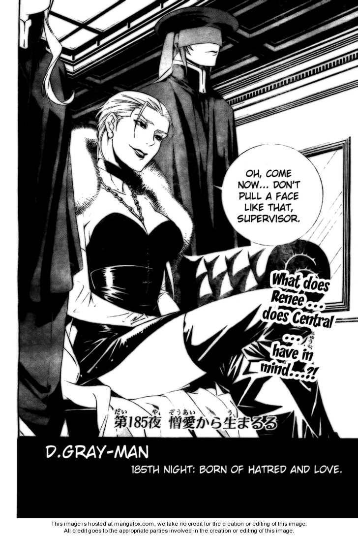 D.Gray-man chapter 185 page 2