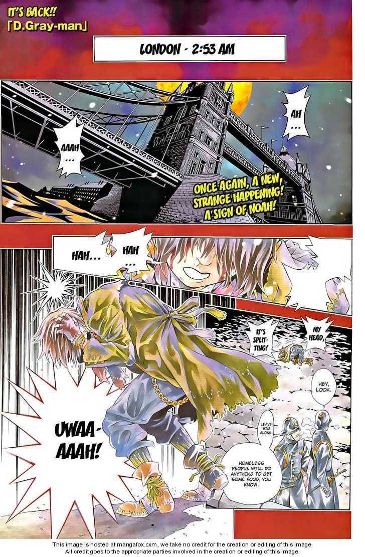 D.Gray-man chapter 187 page 1