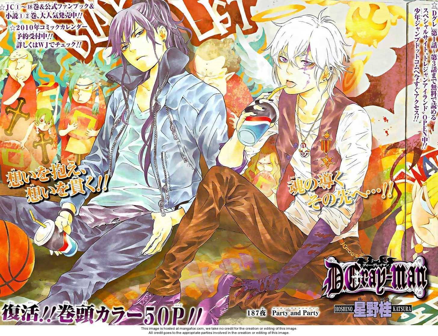 D.Gray-man chapter 187 page 2