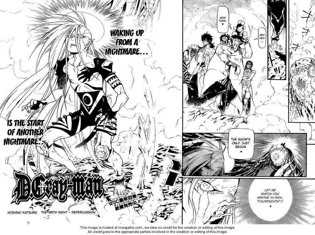 D.Gray-man chapter 195 page 3