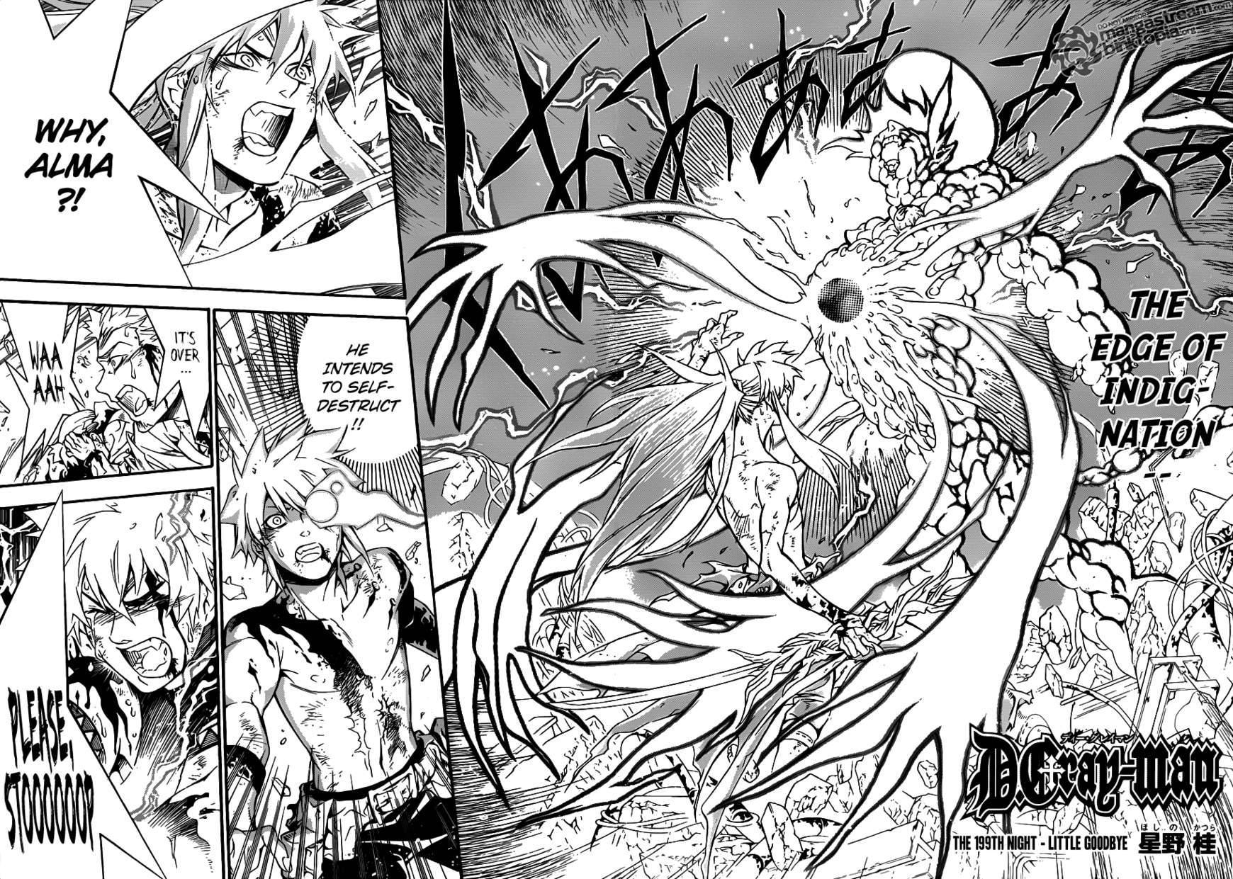 D.Gray-man chapter 199 page 2