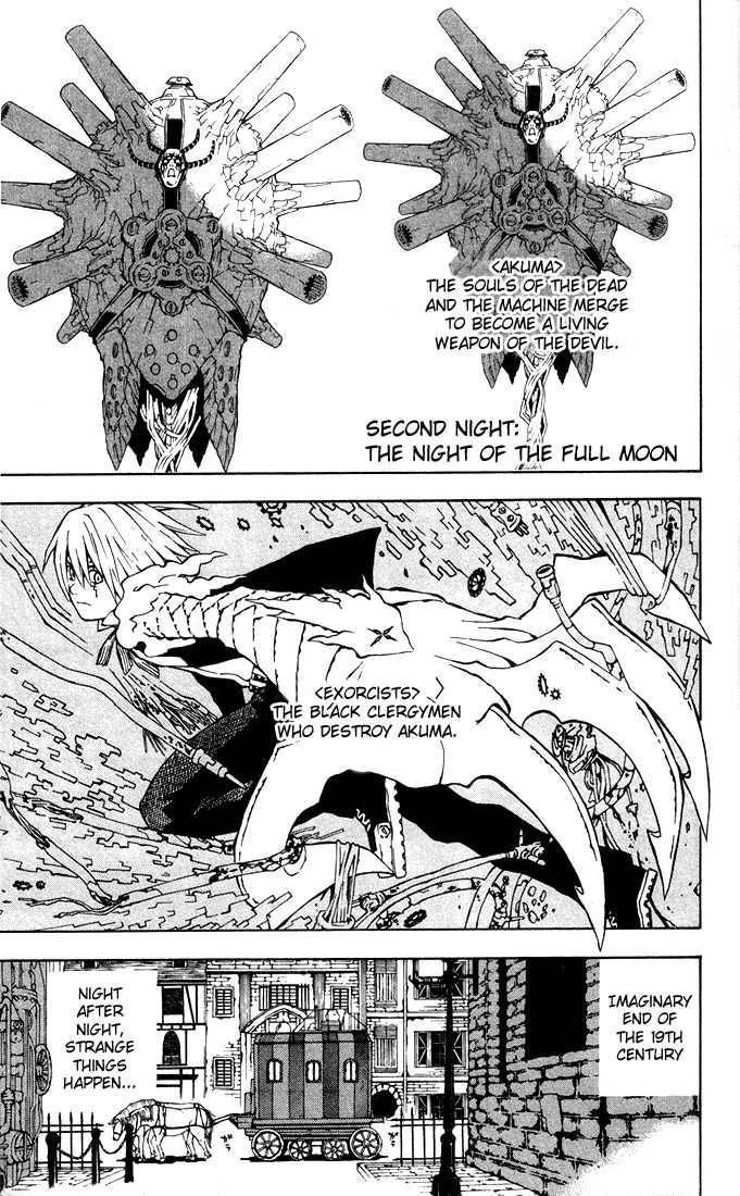 D.Gray-man chapter 2 page 1