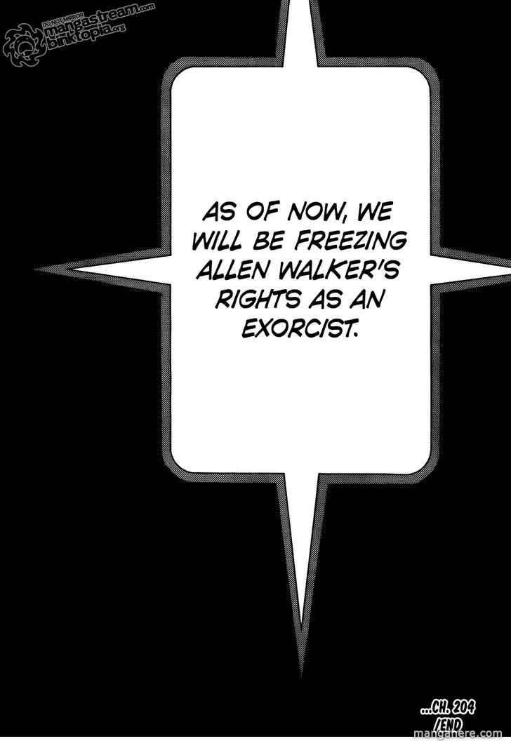 D.Gray-man chapter 204 page 30