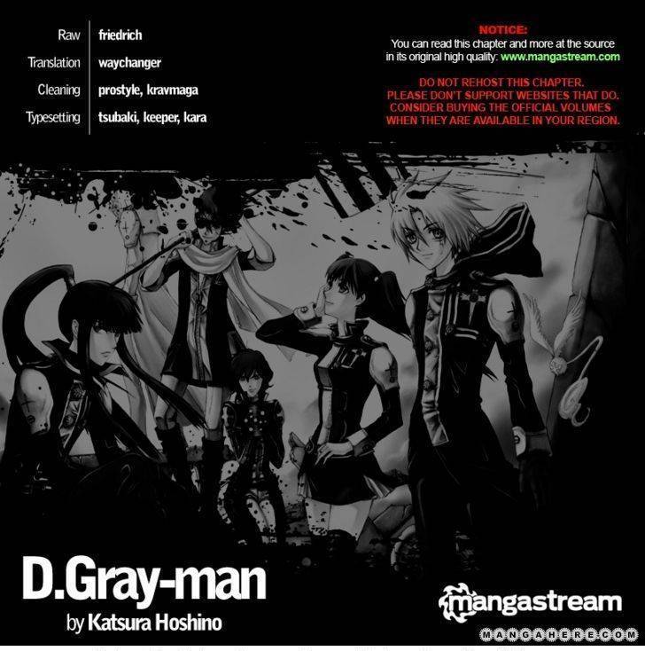 D.Gray-man chapter 208 page 2