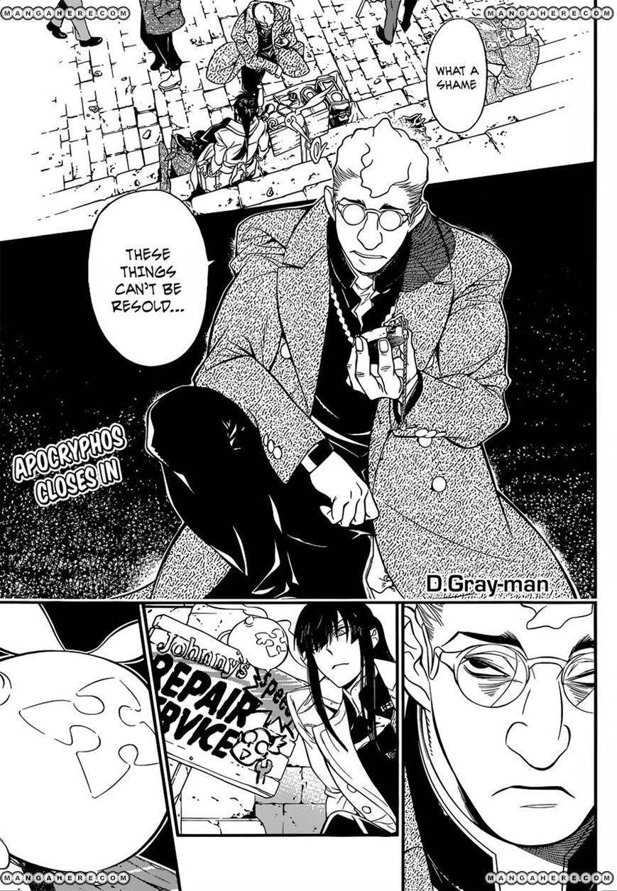 D.Gray-man chapter 216 page 1