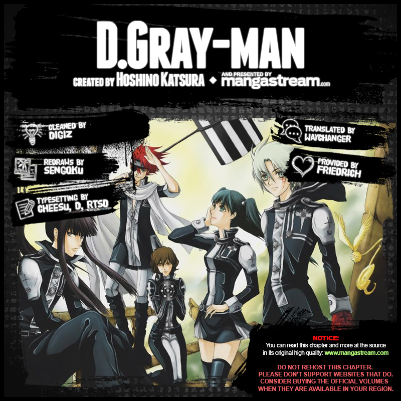 D.Gray-man chapter 231 page 2