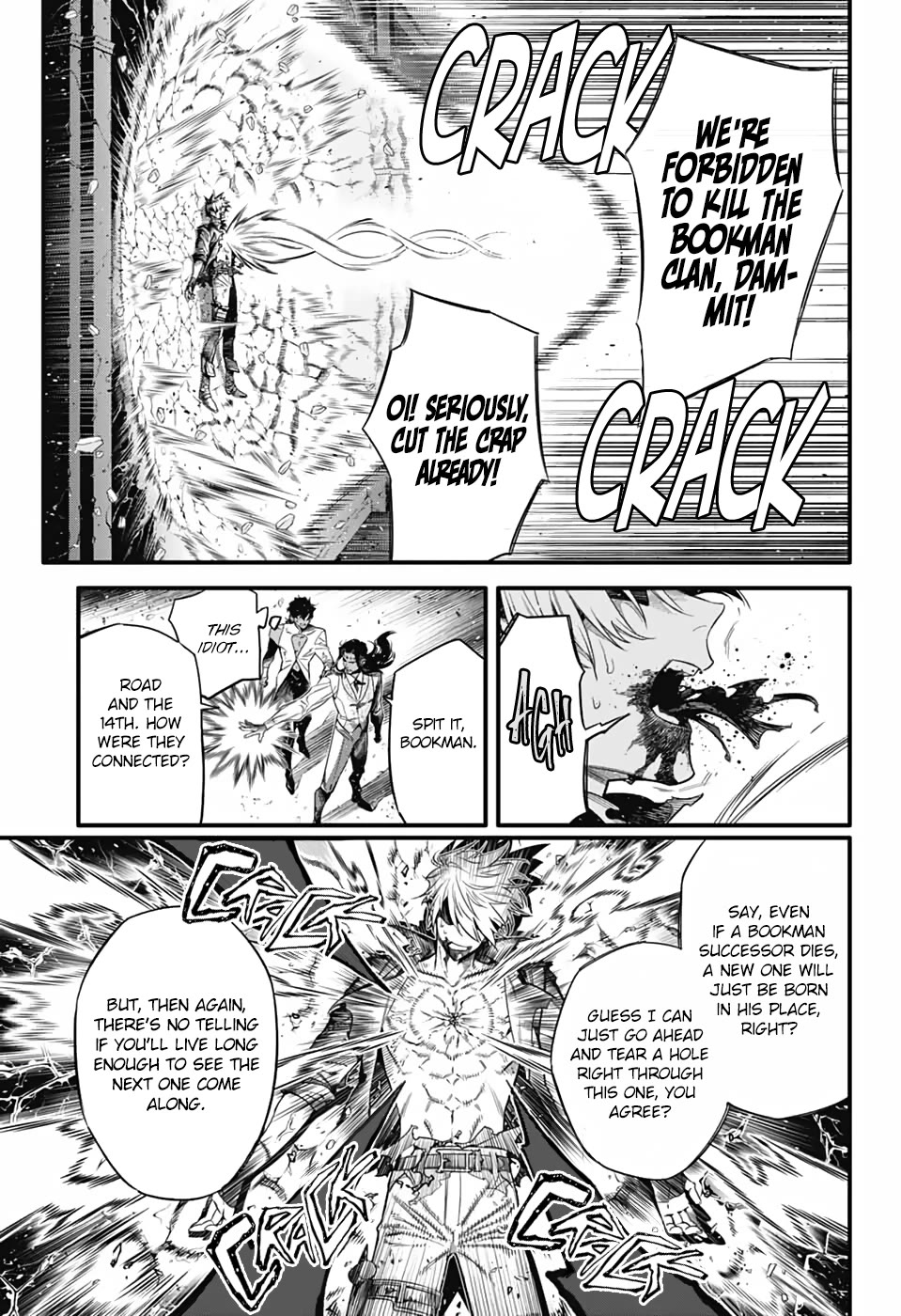 D.Gray-man chapter 257 page 4