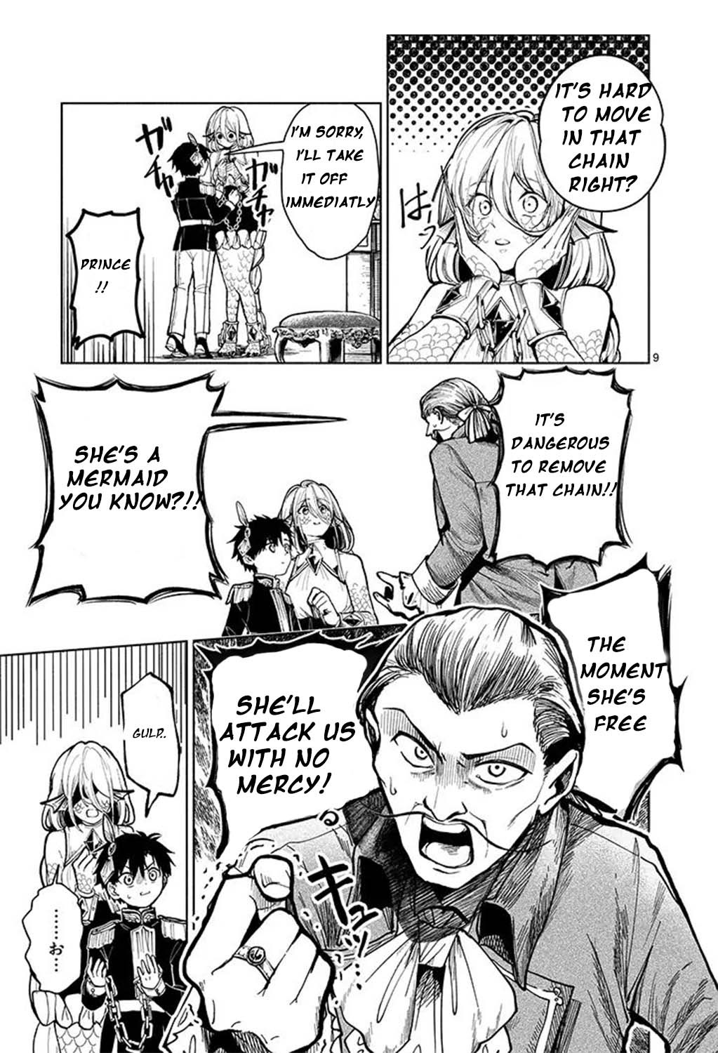 Diana Is a Strange Mermaid chapter 1 page 10