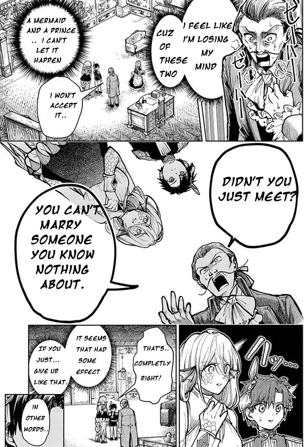 Diana Is a Strange Mermaid chapter 1 page 12