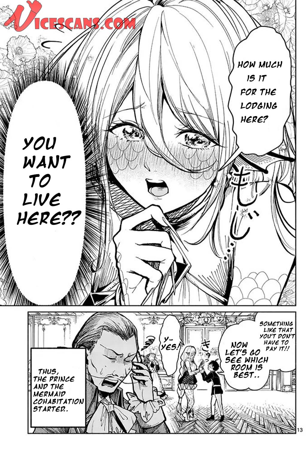 Diana Is a Strange Mermaid chapter 1 page 14