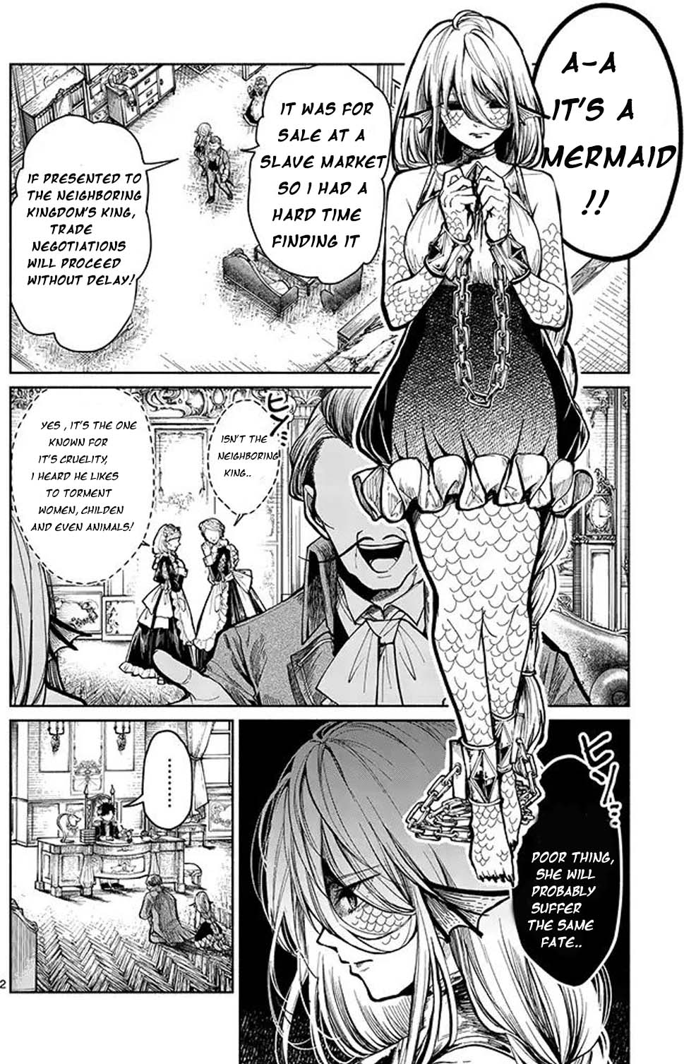 Diana Is a Strange Mermaid chapter 1 page 3