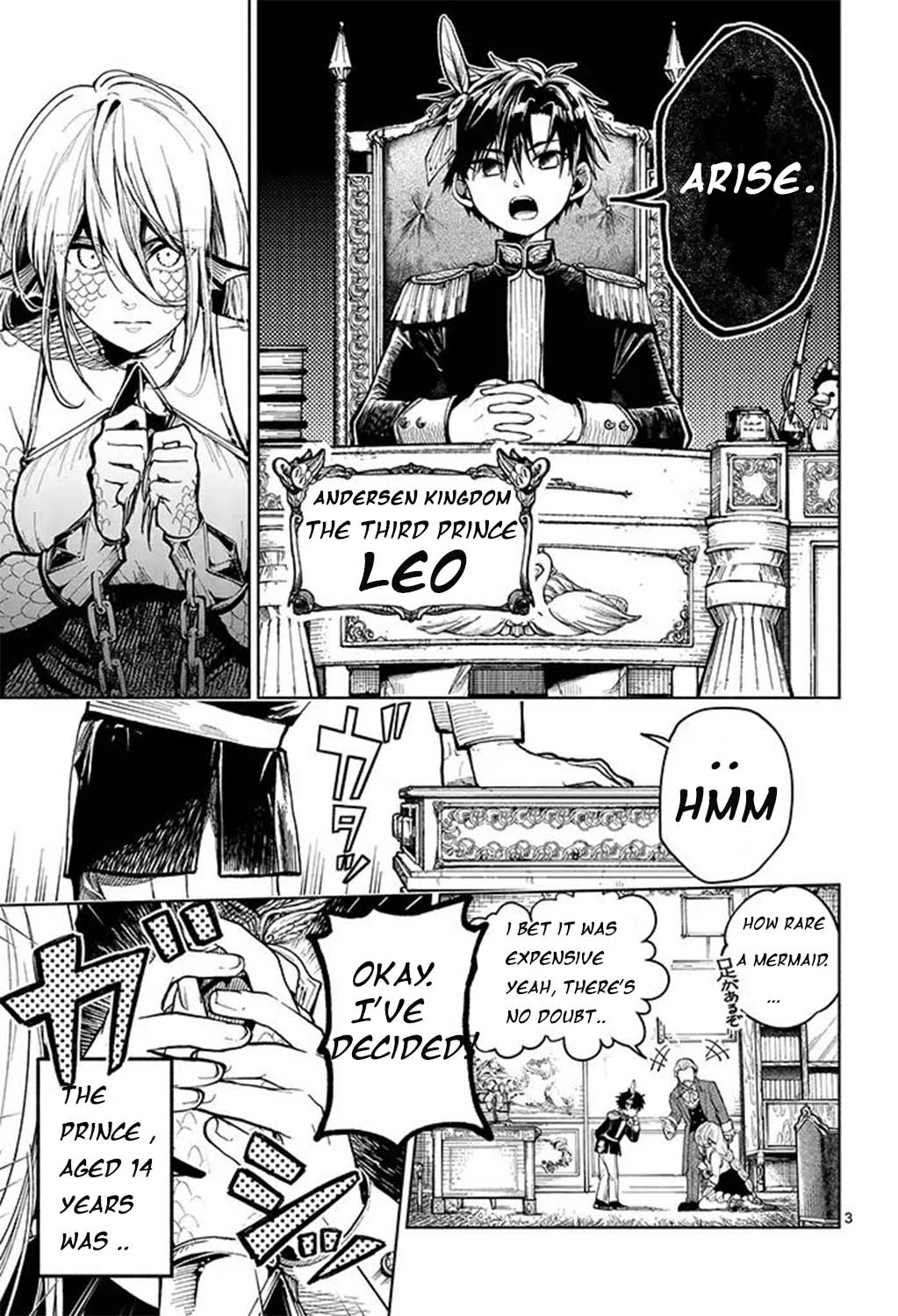 Diana Is a Strange Mermaid chapter 1 page 4