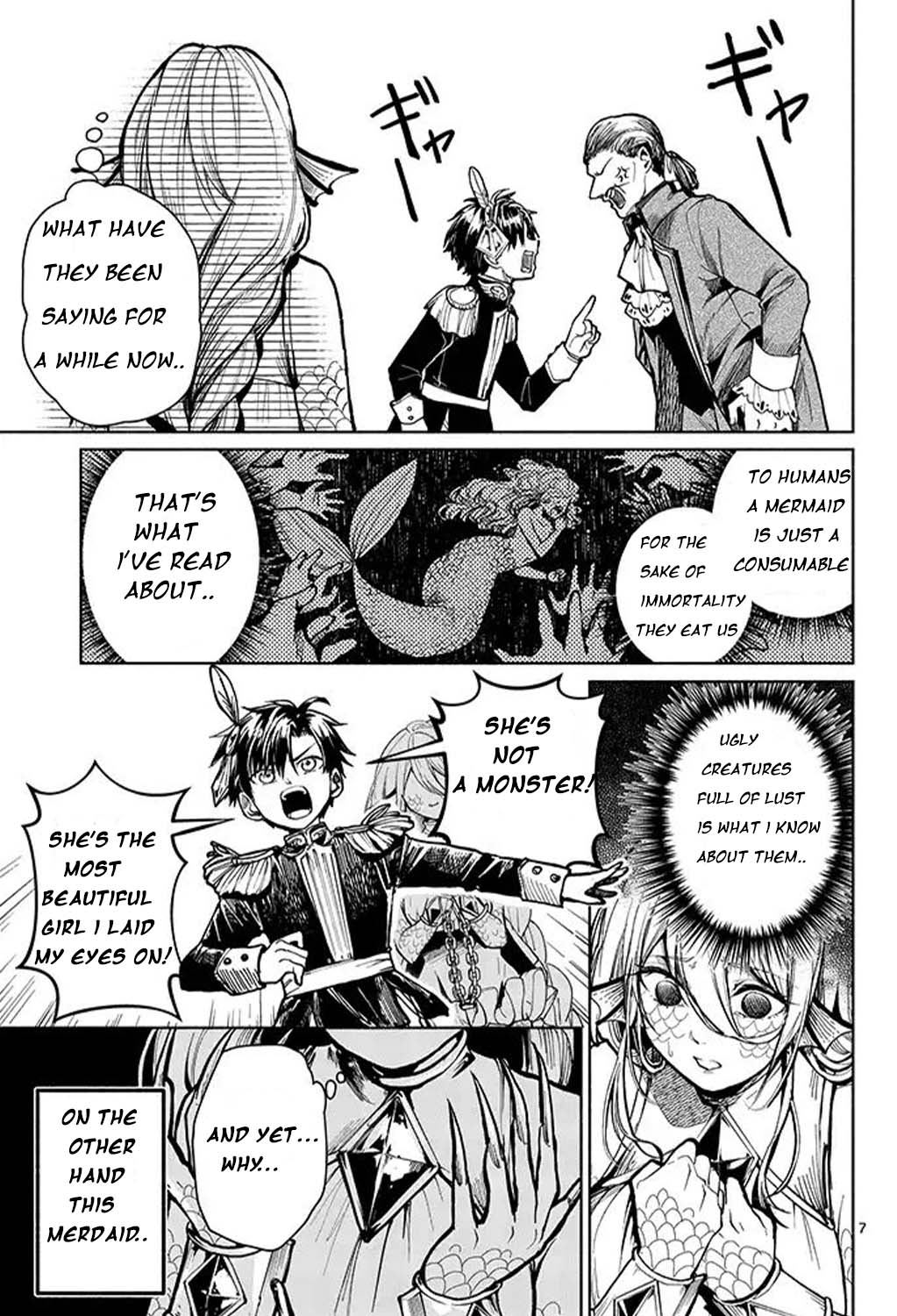 Diana Is a Strange Mermaid chapter 1 page 8