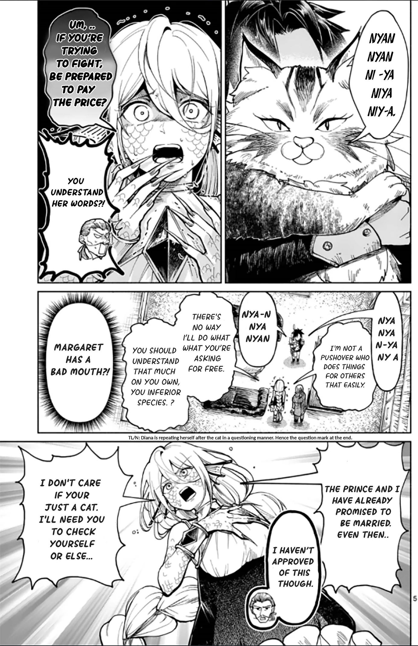 Diana Is a Strange Mermaid chapter 7 page 6