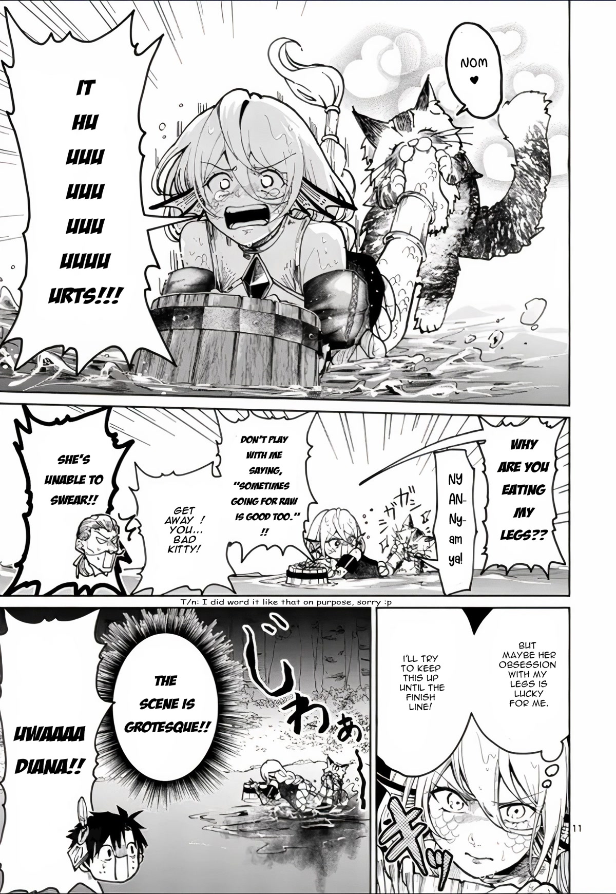 Diana Is a Strange Mermaid chapter 8 page 12