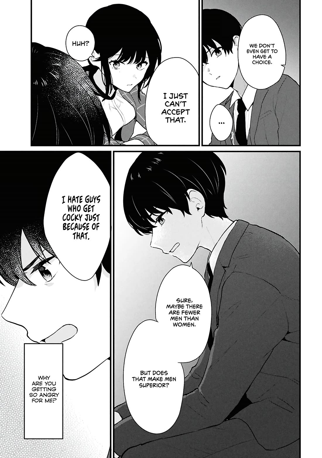 Did You Think You Could Live Normally Even in a World With a 1:5 Male-To-Female Ratio? ~ When Deeply Intense Feelings of the Girls Are Toyed With by an Oblivious Boy chapter 4 page 33