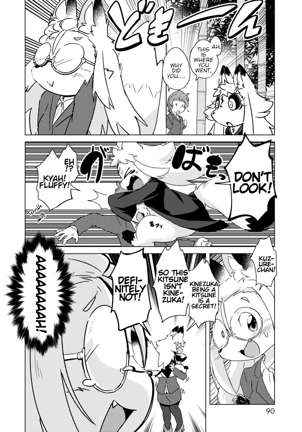 Disaster Fox Kuzure-chan chapter 10 page 14