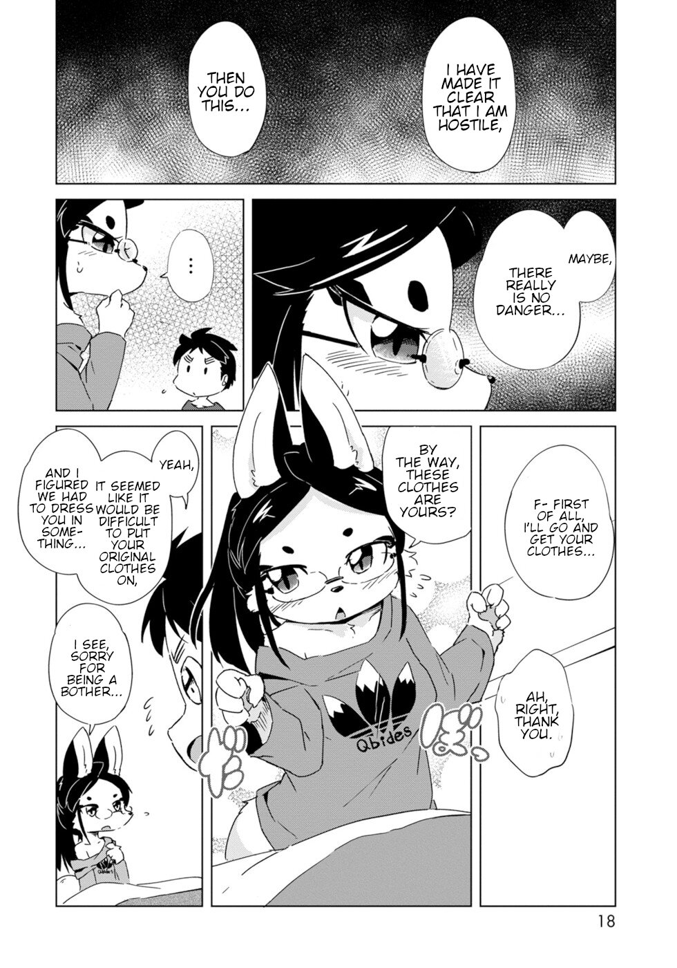 Disaster Fox Kuzure-chan chapter 13 page 14