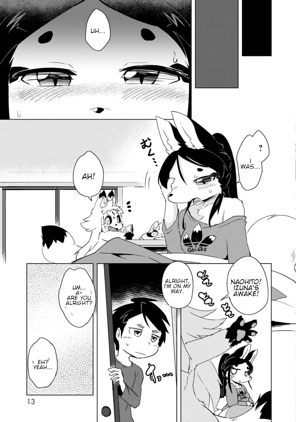 Disaster Fox Kuzure-chan chapter 13 page 9