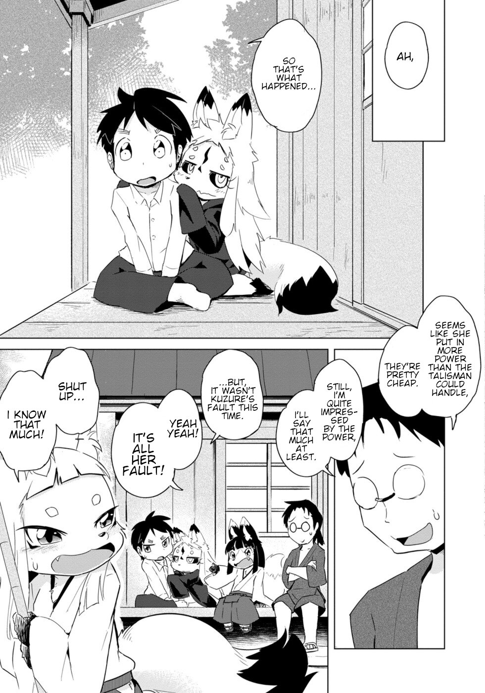 Disaster Fox Kuzure-chan chapter 15 page 19