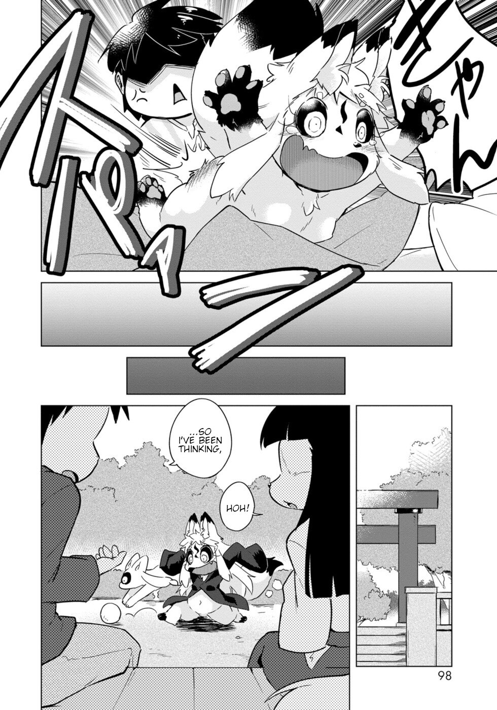 Disaster Fox Kuzure-chan chapter 16 page 20