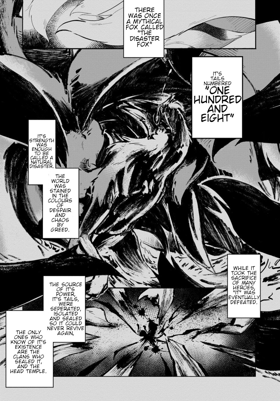 Disaster Fox Kuzure-chan chapter 2 page 4