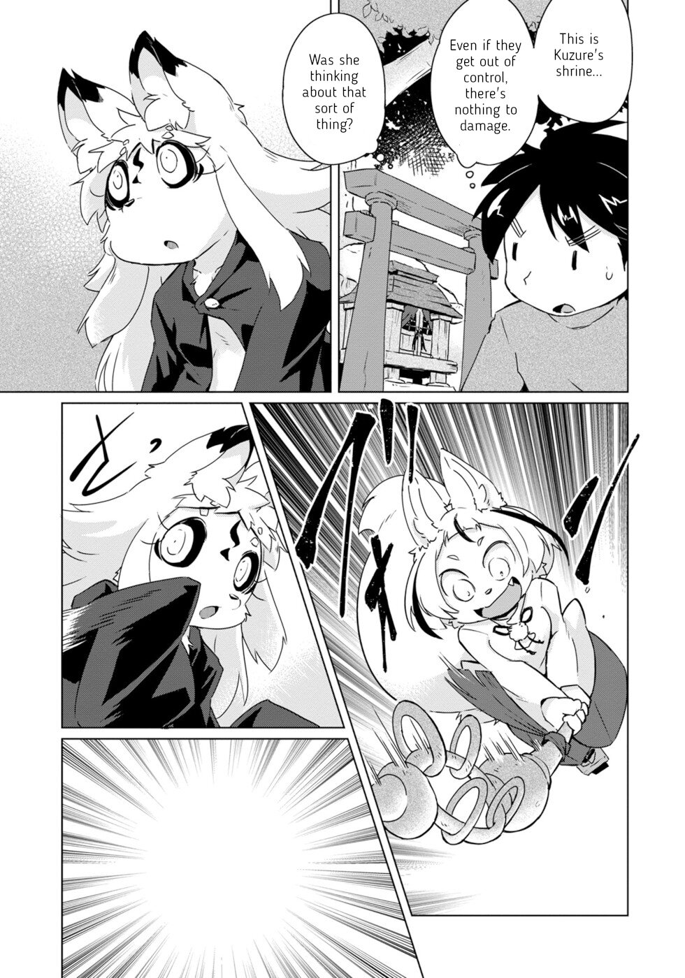 Disaster Fox Kuzure-chan chapter 21 page 11