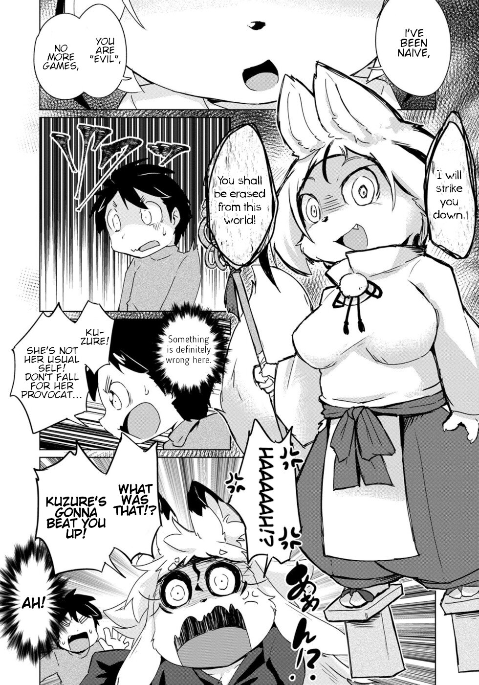 Disaster Fox Kuzure-chan chapter 21 page 8