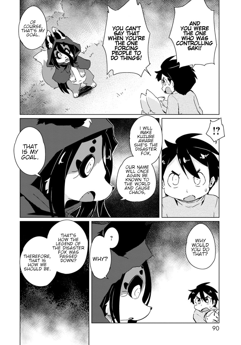 Disaster Fox Kuzure-chan chapter 22 page 10