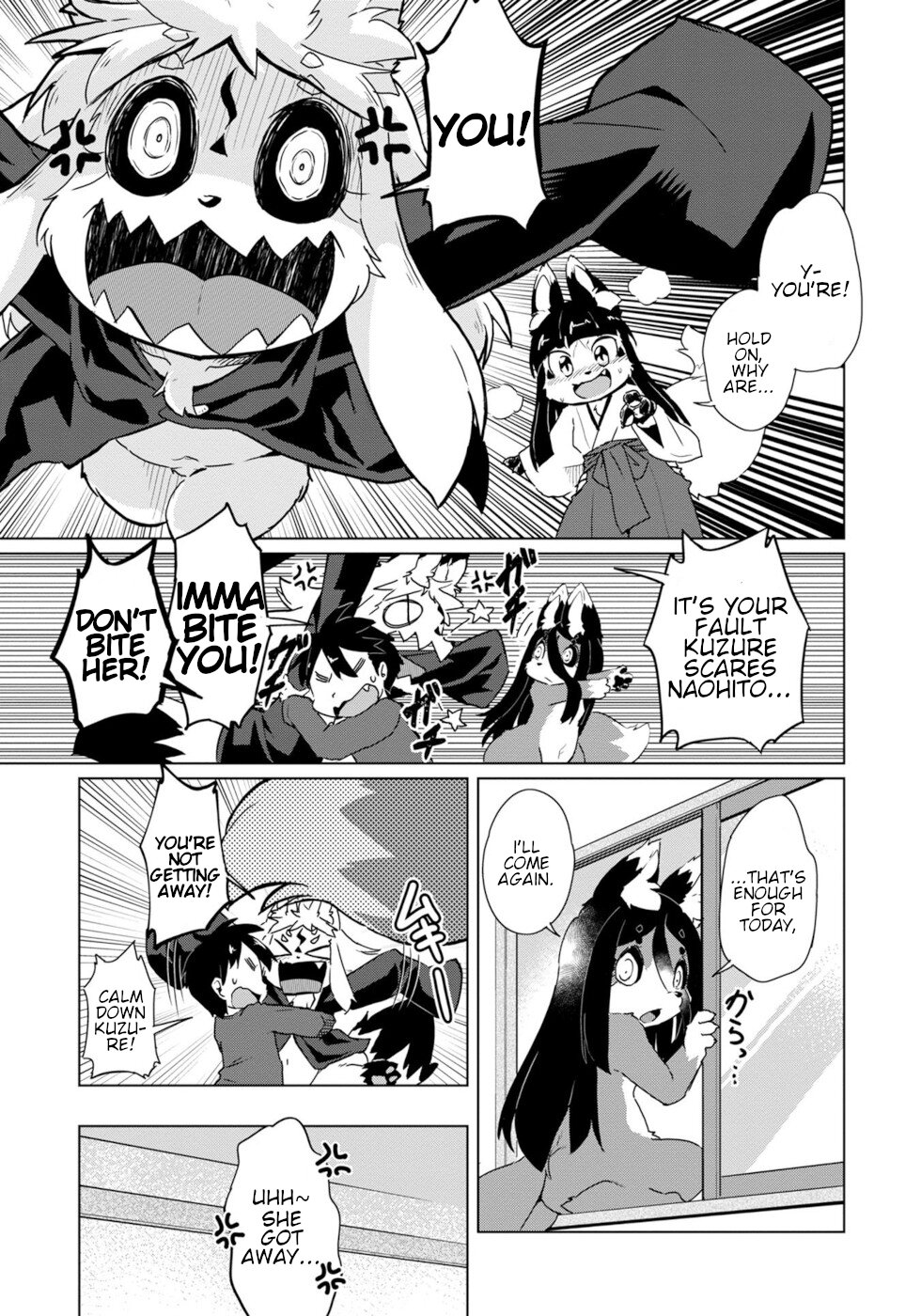 Disaster Fox Kuzure-chan chapter 24 page 13