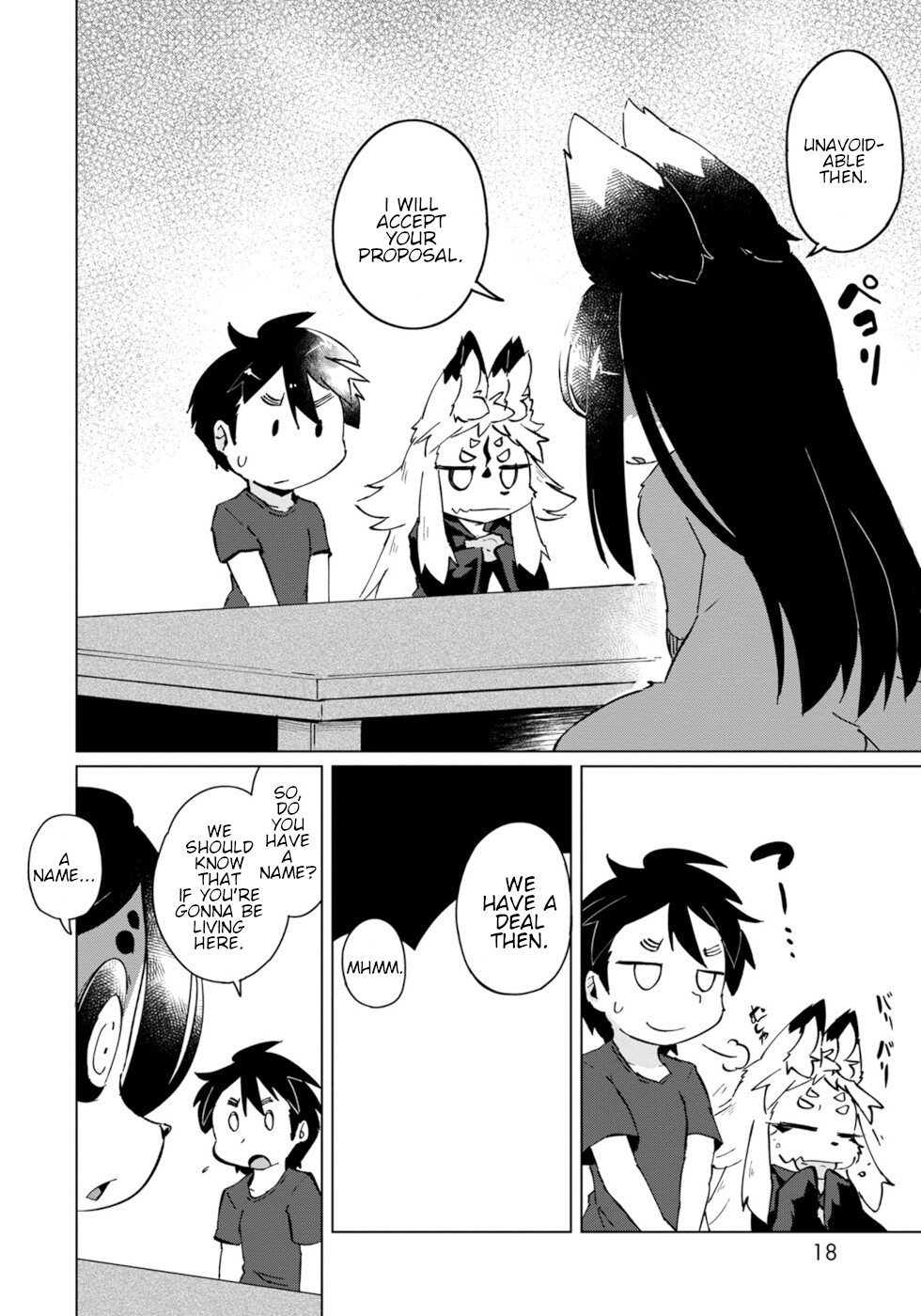 Disaster Fox Kuzure-chan chapter 25 page 14