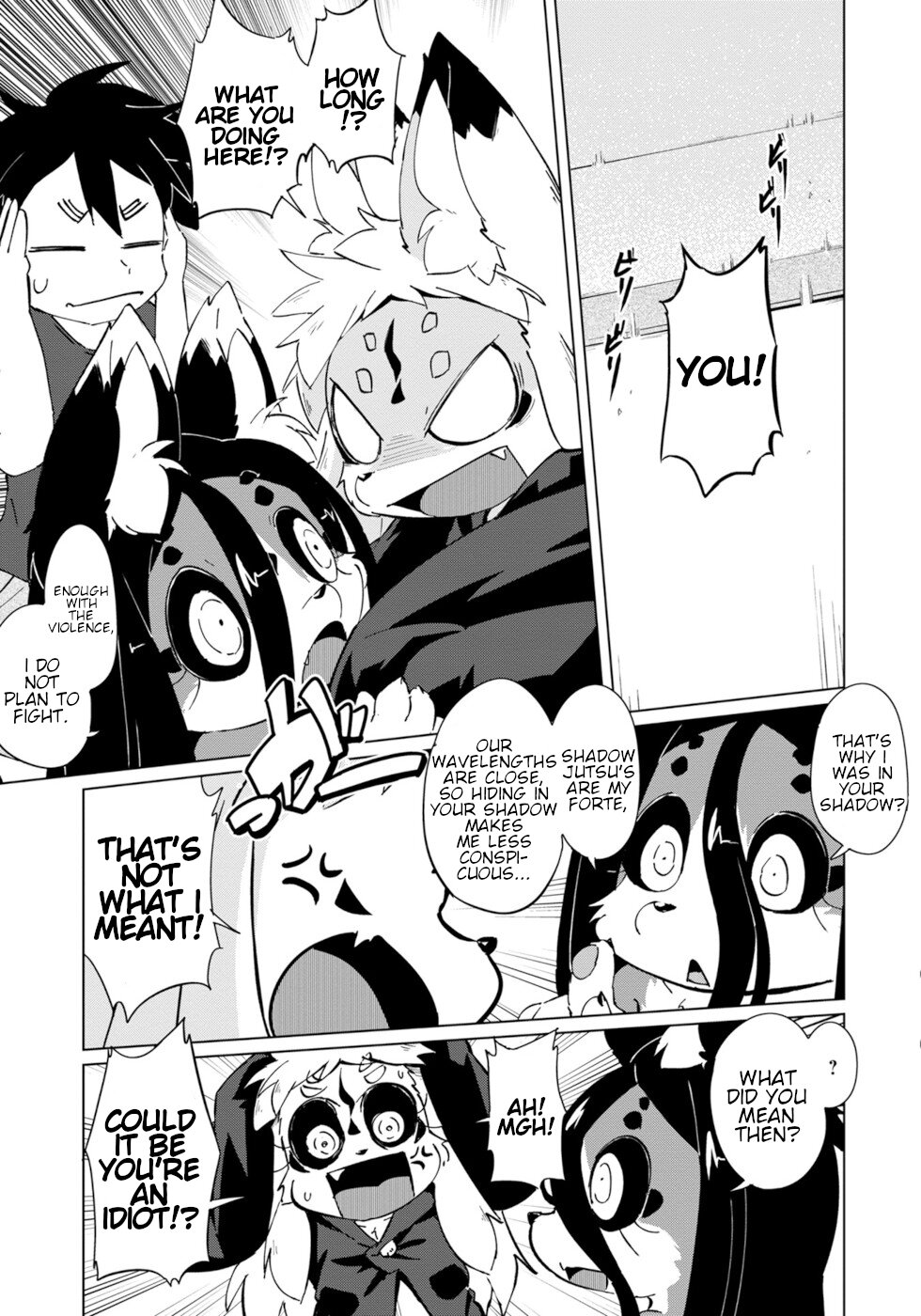 Disaster Fox Kuzure-chan chapter 25 page 9