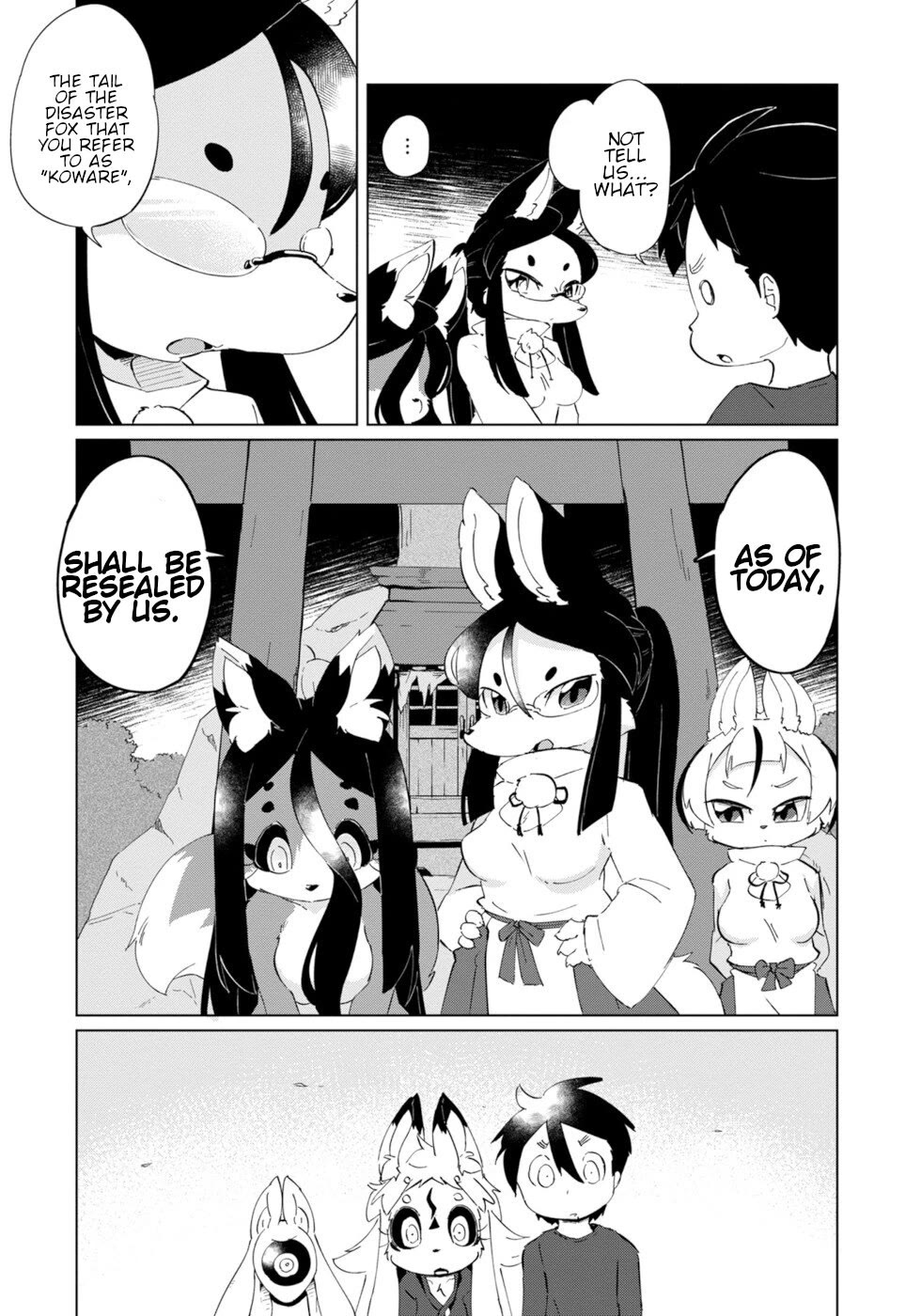 Disaster Fox Kuzure-chan chapter 28 page 8