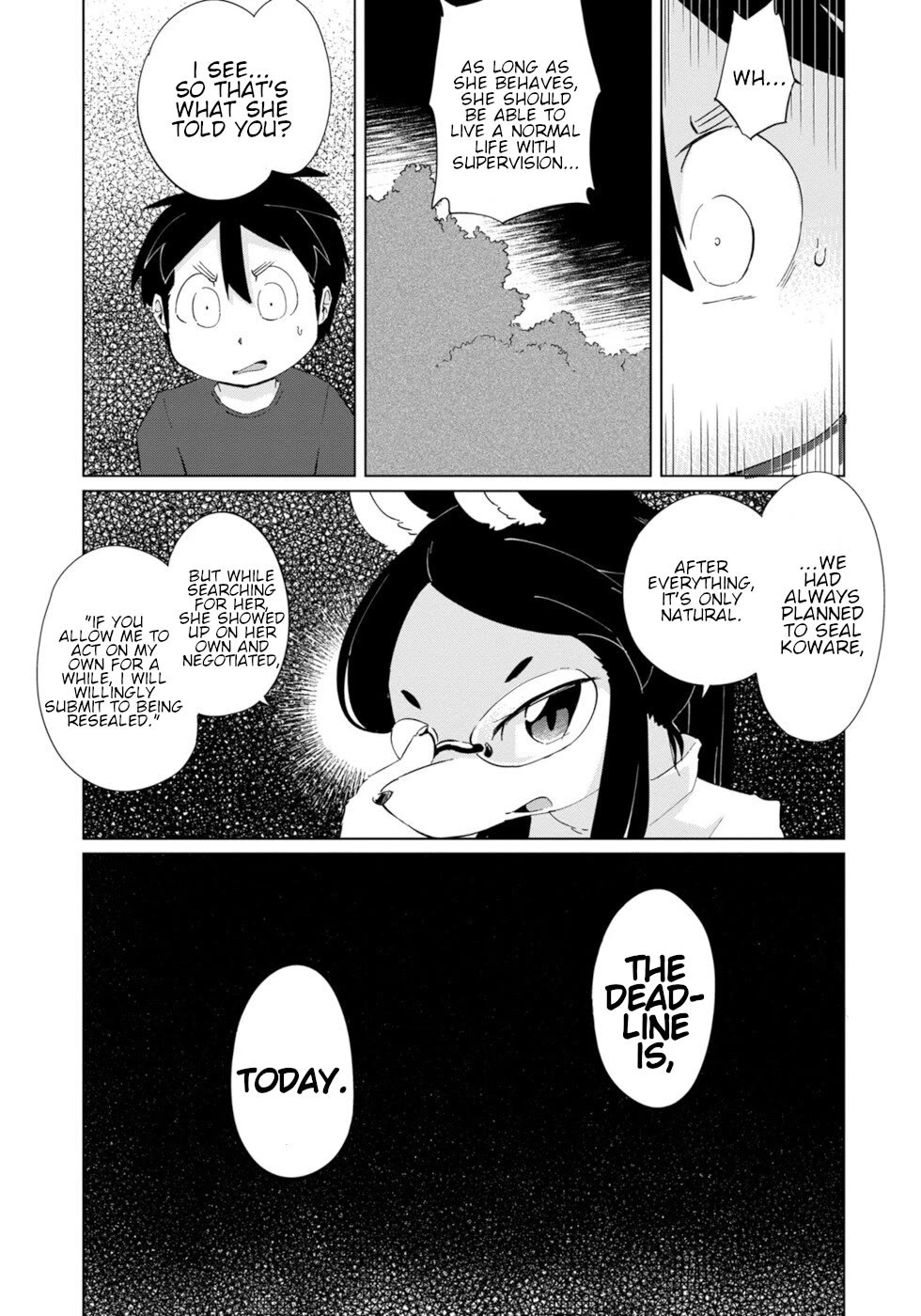 Disaster Fox Kuzure-chan chapter 28 page 9