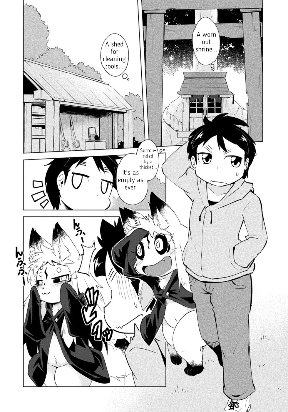 Disaster Fox Kuzure-chan chapter 3 page 4