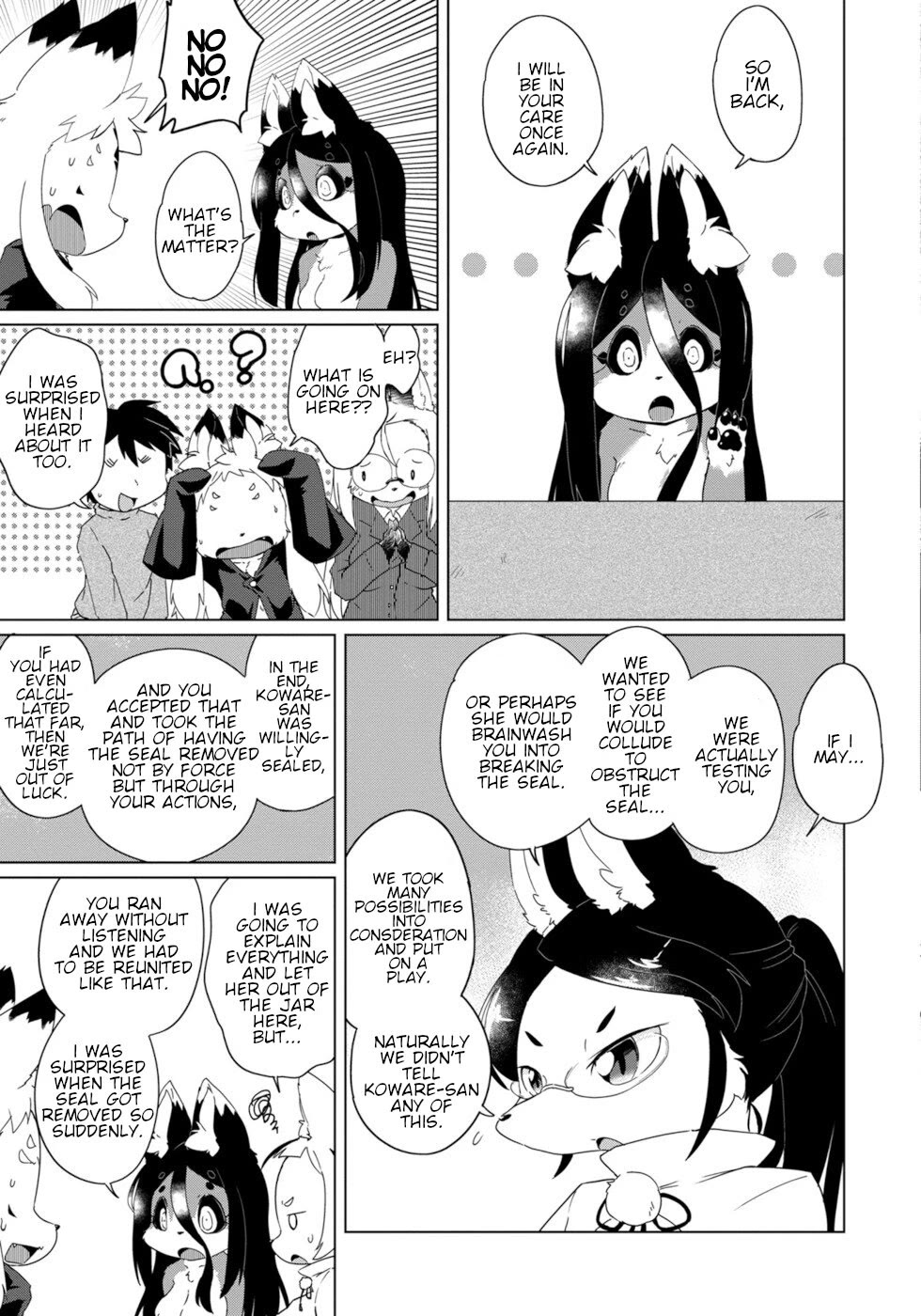 Disaster Fox Kuzure-chan chapter 30 page 17