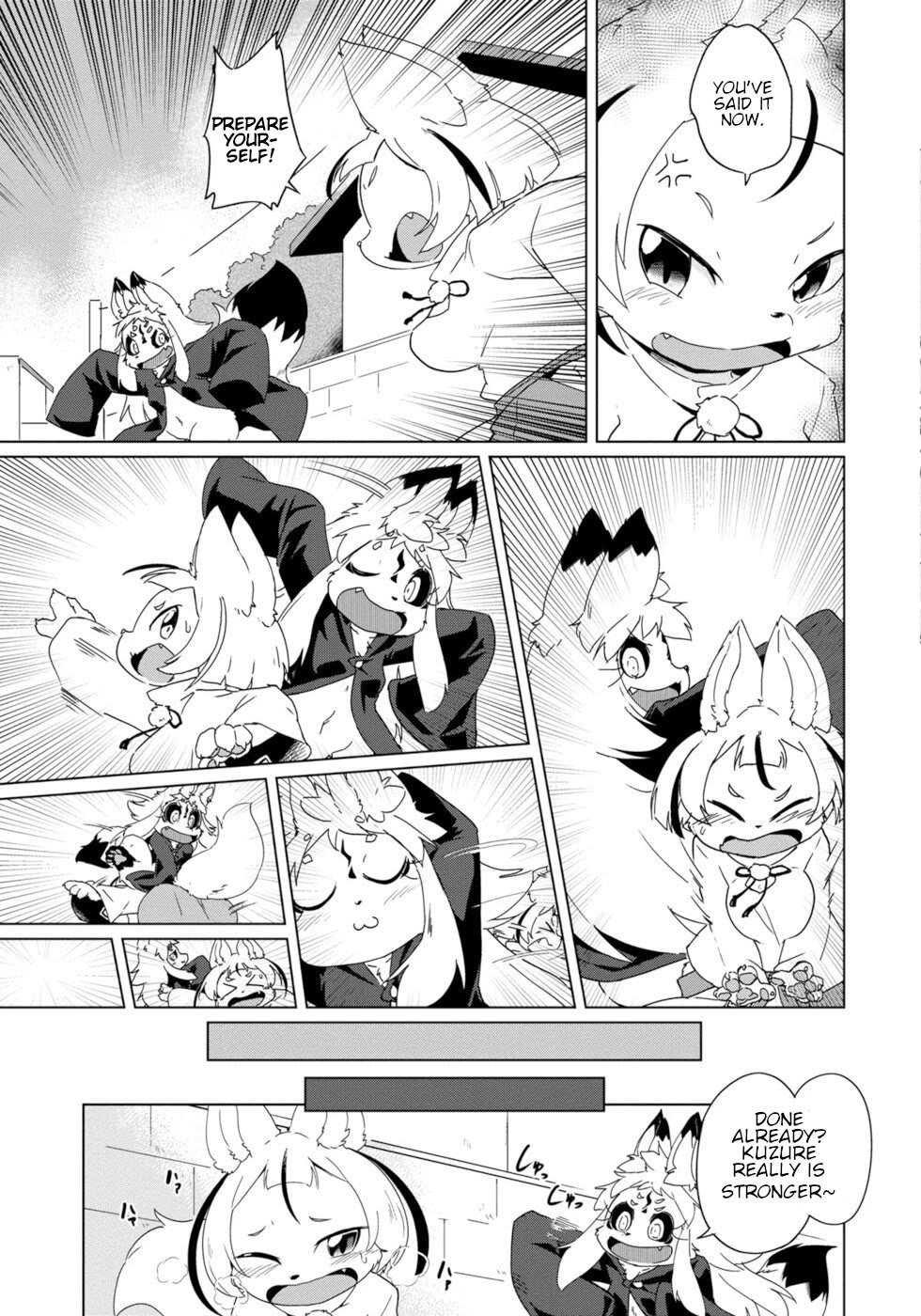 Disaster Fox Kuzure-chan chapter 30 page 9